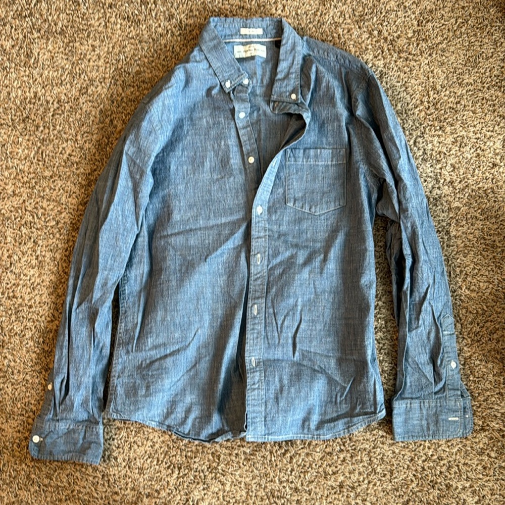 Chambray button down